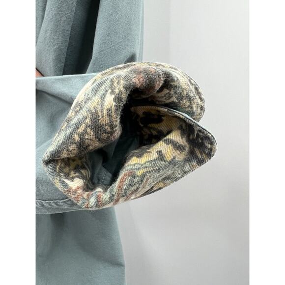 Bushlan Men’s Long Sleeve Button Front Vintage (89) Hunting Shirt Green Large - Picture 11 of 12